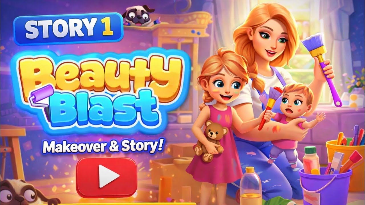 Beauty and blast- makeover 1st story #gaming #viral  