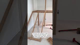 Our DIY epic playroom build has begun!!! #renovation #playroom #playroomdecor #kidsroom #epic