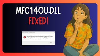How To FIX Mfc140u.dll Missing In Windows 11