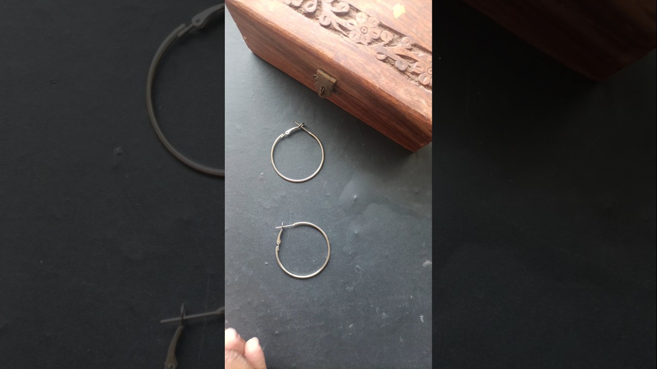 cowrie shell hoop earrings making | cowrie shell hoop earrings | cowrie shell earrings diy 