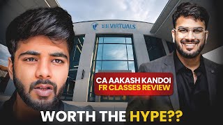 Regret or Recommend 😱 Why I Chose CA Aakash Kandoi Sir || CA Final FR Classes