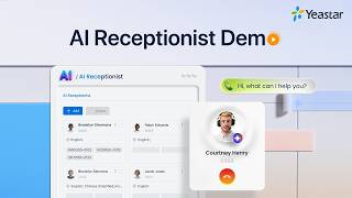 [Demo] AI Receptionist | Yeastar P-Series Updates