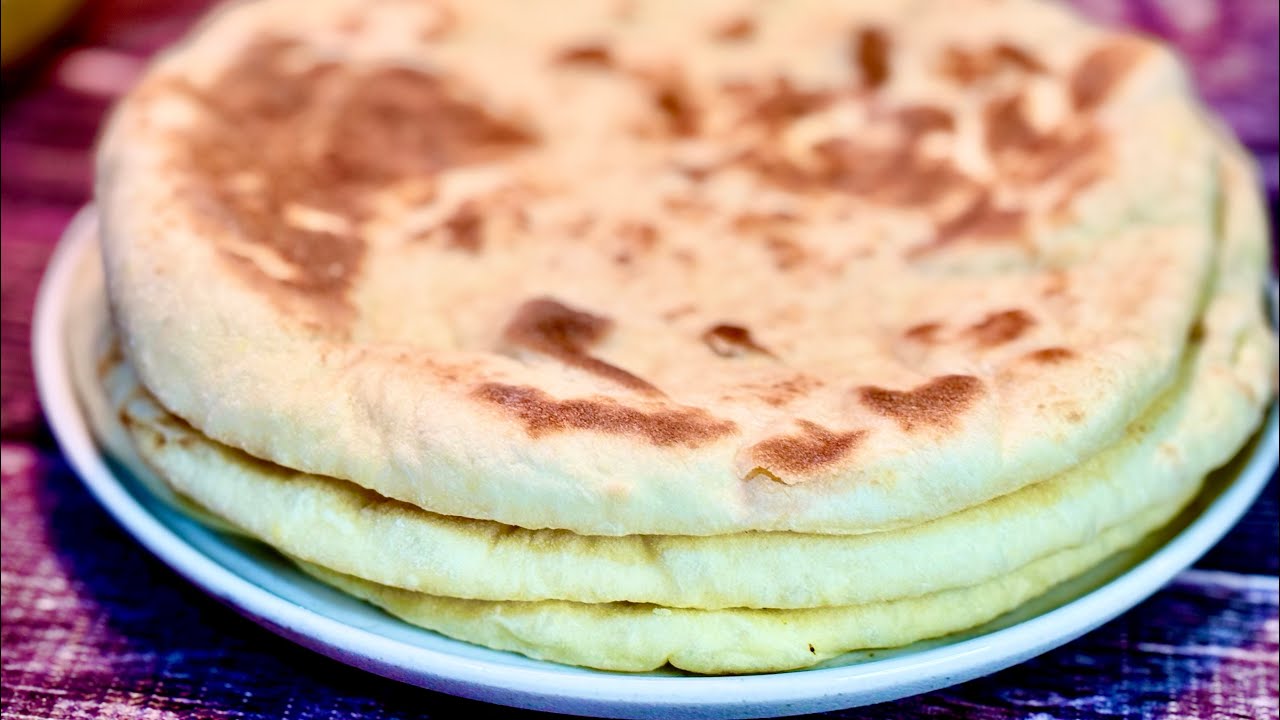 তেল বাটার ছাড়া নরম তুলতুলে নান রুটি মাত্র ১৫ মিনিটে ||Nun bread recipe within 15 minutes||