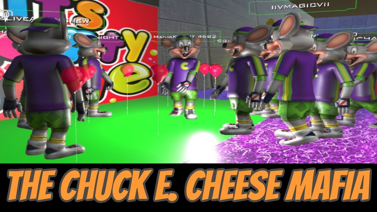 THE CHUCK E. CHEESE MAFIA-VR CHAT - YouTube