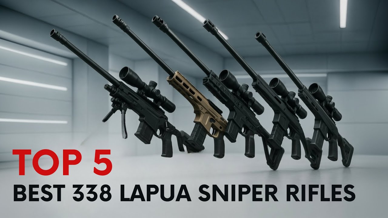 BEST 338 LAPUA SNIPER RIFLES in 2025 | Best Long Range Rifles