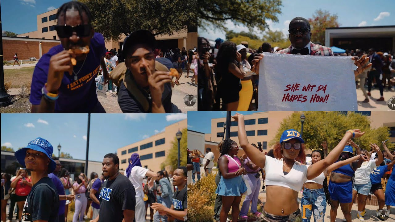 Southern University Greeks | Pretty Wednesday On The Yard | Fall 2023