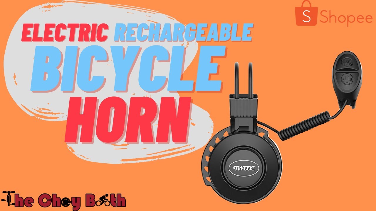 TWOOC Electric Rechargeable Bicycle Horn