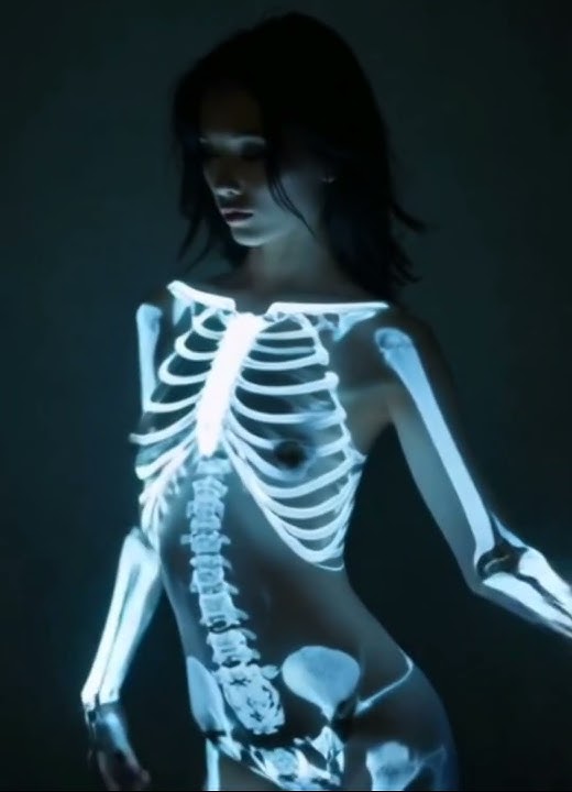 Nude X-Ray Dance #women #naked #nude #xray #Dance
