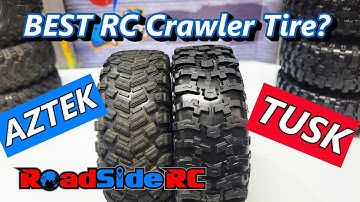 Tire Battle!! JConcepts Tusks vs Proline Aztek RC Crawler Tire Test