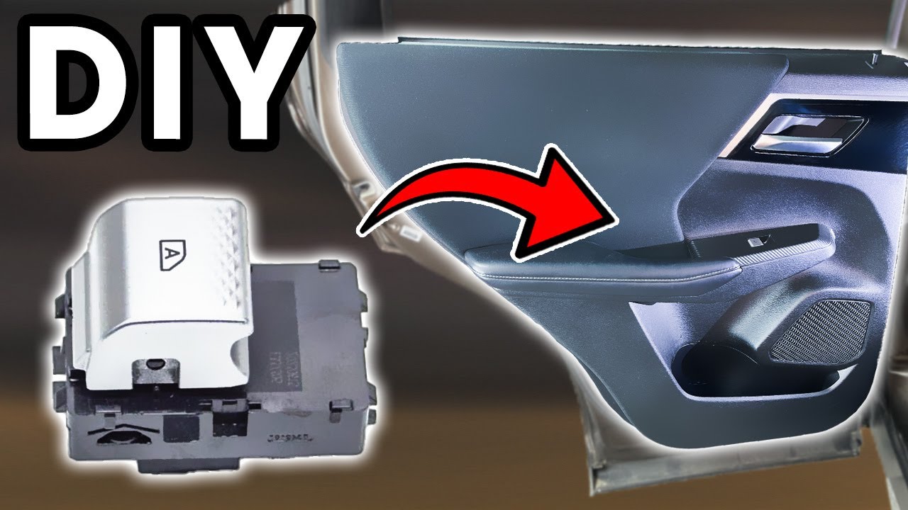 Outlander Rear Window Open DIY 2022-2025 Mitsubishi Outlander Rear Window Switch Replacement ...