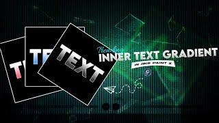 Trending inner text gradient like Photoshop in Ibis paint x ✨ | @editwithbk