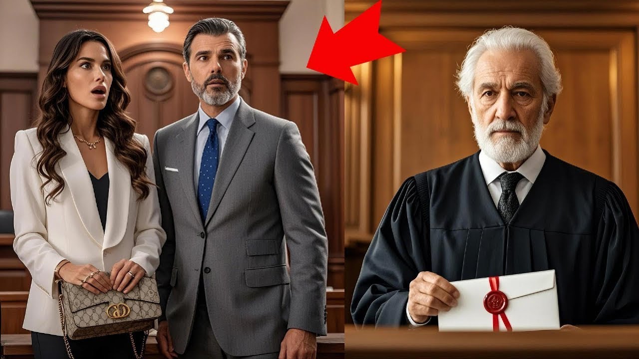 El millonario llevó a su amante al juicio de divorcio…hasta que el juez leyó una carta de su esposa