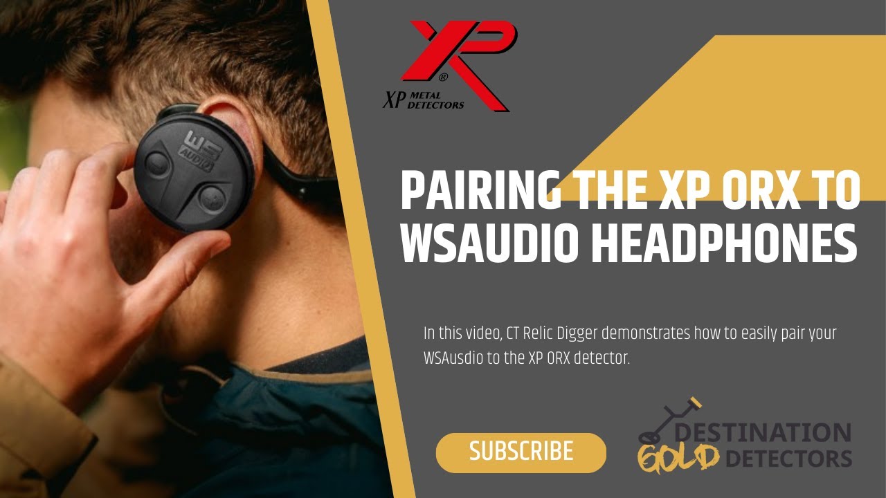How to Pair the WSAUDIO Headphones to XP ORX - Quick Tip