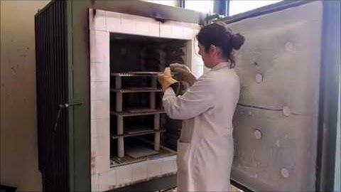 Sintering the REMEB ceramic membranes