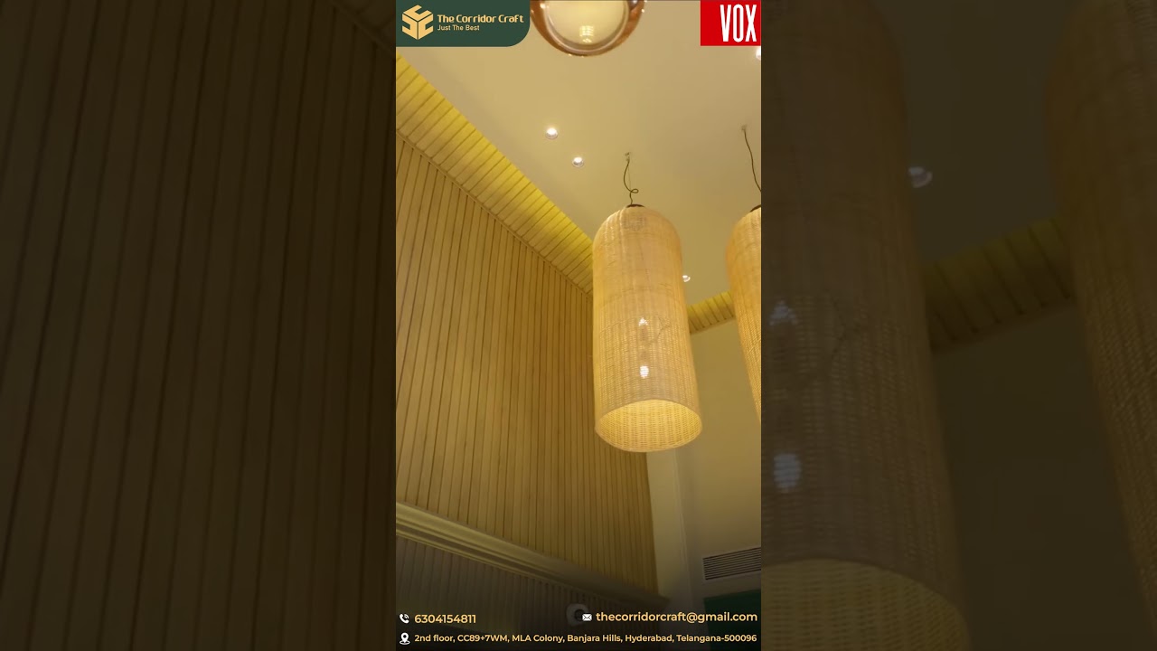 The Corridor Craft VOX exterior panels