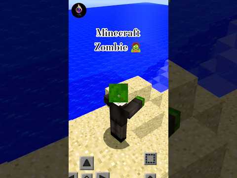 Minecraft zombie day 1 #minecraft #minecraftshorts #gaming #shorts