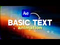 After Effects Tutorial EP1: Easy 1-Minute Text Animation for Beginners