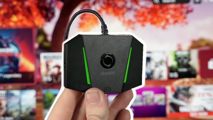 Leadjoy-AimBox Teclado Mouse Controller Adapter, Conversor para