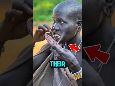 Why Are Lip Plates Popular in Ethiopia? 😨