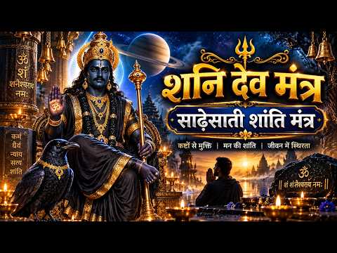 Shani Dev Mantra | ॐ शं शनैश्चराय नमः | Shani Mantra for Peace, Protection & Success