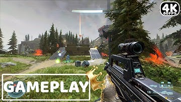 Halo Infinite Campaign Gameplay FOB FOXTROT (XBOX SERIES X 4K60FPS) | No Commentary