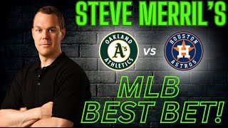 Oakland Athletics vs Houston Astros Picks and Predictions Today | MLB Best Bets 5/15/24