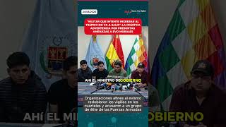 Tropics LEADERS warn of RESISTANCE against alleged plan targeting EVO MORALES