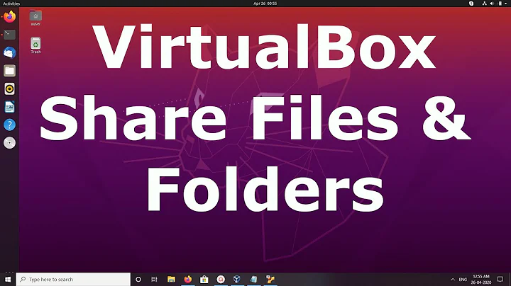 VirtualBox How to Share Files and Folders from Windows to Ubuntu