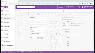 MYOB Acumatica Training - Finance - Accounts Receivable - Creating and Updating a Customer