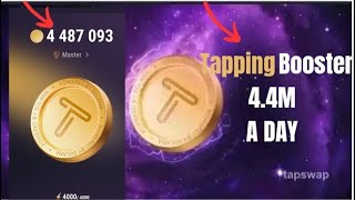 Tapswap,Hamster and other tapping app booster tricks.How to earn 4.0M tapswap per day| Tapping boost