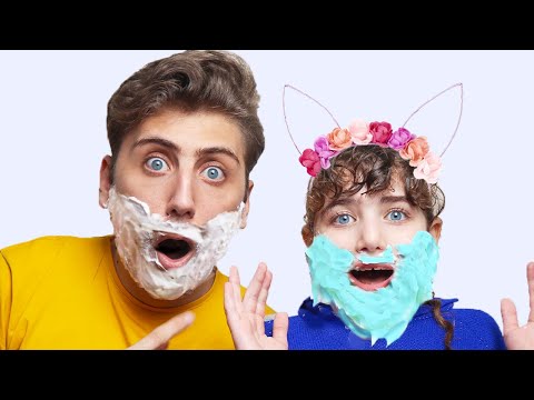 حبيبه تقلد بابا Habiba Copies Dad 