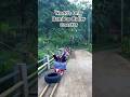 Not Steel, Not Iron 🌿 World’s Only Bamboo Roller Coaster in Indonesia #shorts #trending #usa