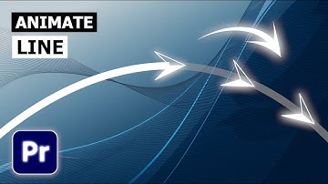 How To Animate A Curved Line In Premiere Pro | Line Animation Tutorial