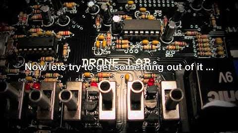 Syncing Korg Monotribe and Drone Lab (Test)