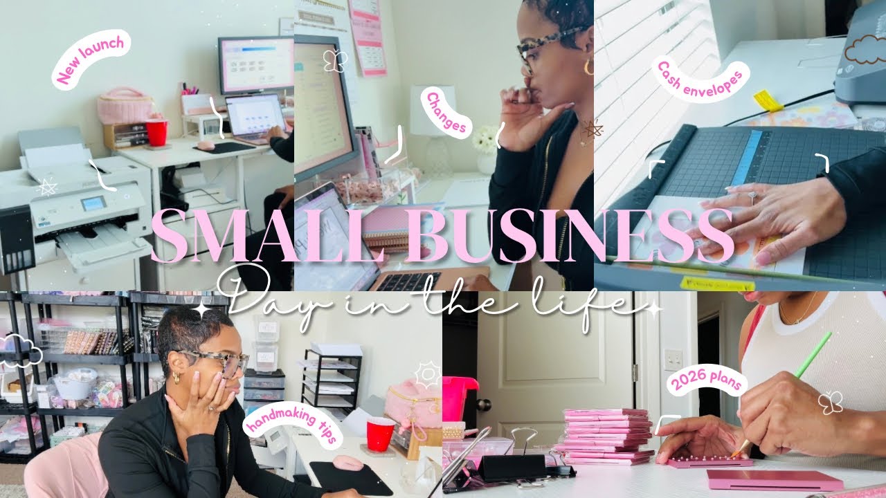 Day in the Life of a Small Business Owner | Shop Changes + Tips for ...
