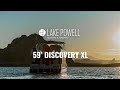 The 59 discovery xl houseboat operating  lake powell