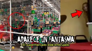 ATERRADOR FANTASMA se APARECE en un SUPERMERCADO y PERTURBÓ a TODOS en TikTok