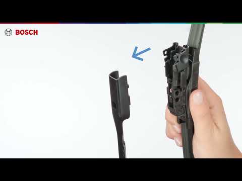 Top Lock Narrow Connection - How to Install Bosch Top Lock Narrow Wiper Blades
