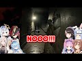 [Hololive] Everyone's Reaction to Jack Baker Breaking through the wall in Resident Evil 7 [Eng Sub]