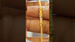 "4 Gram 22K 916 Baby Bracelet | Lightweight Gold Bracelet for Kids by SJ_Gold"