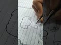 How to draw dog 🐕 # @for dog ###$A dog dog
