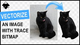 Vectorize an Image in Inkscape with Trace Bitmap | Complete Guide
