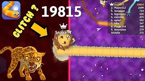 My Snake Left Out Of The Map! Glitch Or Hack? - Epic Snakeio Gameplay