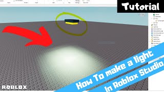 How To Make A Light In Roblox Studio Youtube - light robux