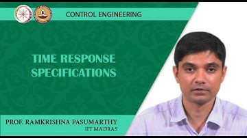 Time Response specifications