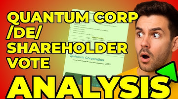 My Key Takeaway from Quantum Corporation