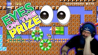 EYES ON THE PRIZE! | Super Mario Maker 2 Super Expert No Skip with me, Oshikorosu! [108]