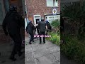 Watch as police force way into 10 Birmingham addresses this morning in major raids
