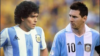 Lionel Messi vs Diego Maradona goals, Who is better ?