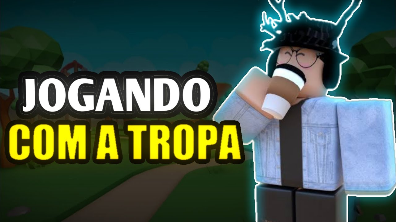 AO VIVO - JOGANDO ROBLOX NO CELULAR 